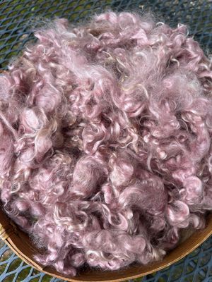 Hand-dyed Mohair - Saltbush