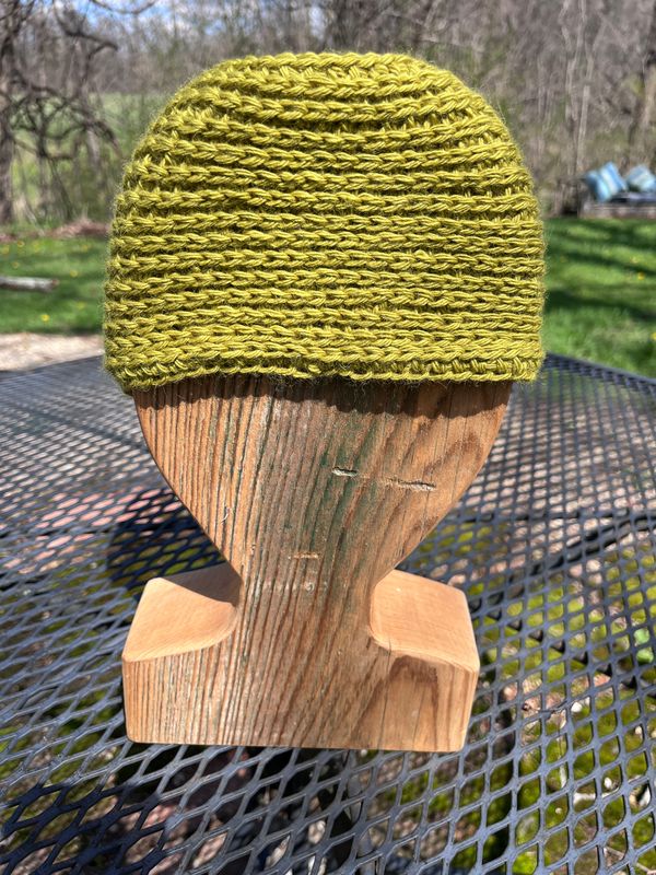 Hand Crocheted Baby Alpaca Headband – Artichoke