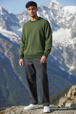 Evergreen Alpaca Pullover