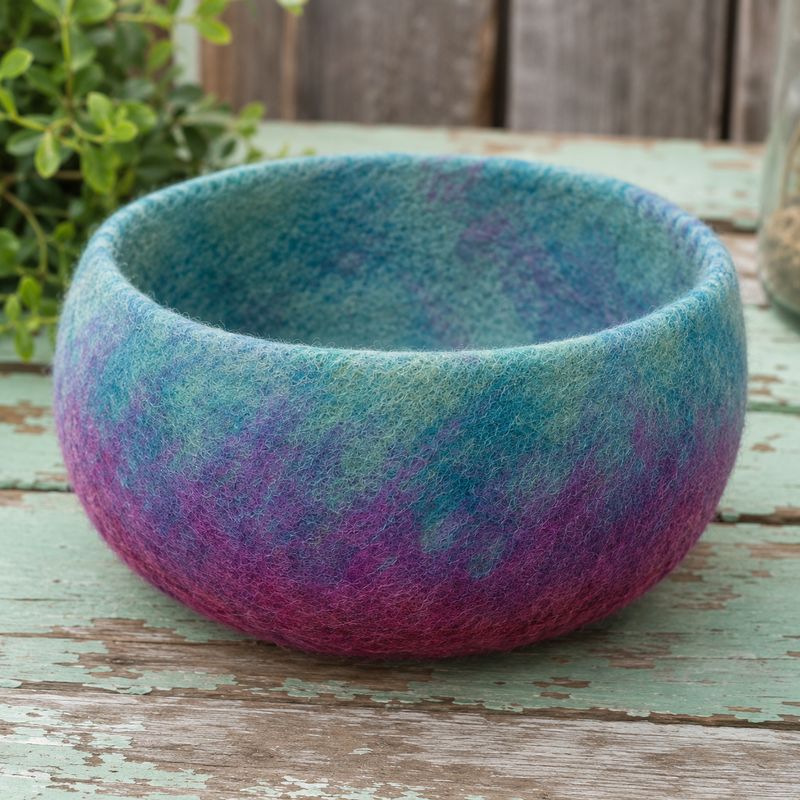 Bowl Wet Felting Class