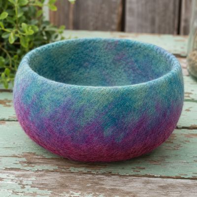 Bowl Wet Felting Class