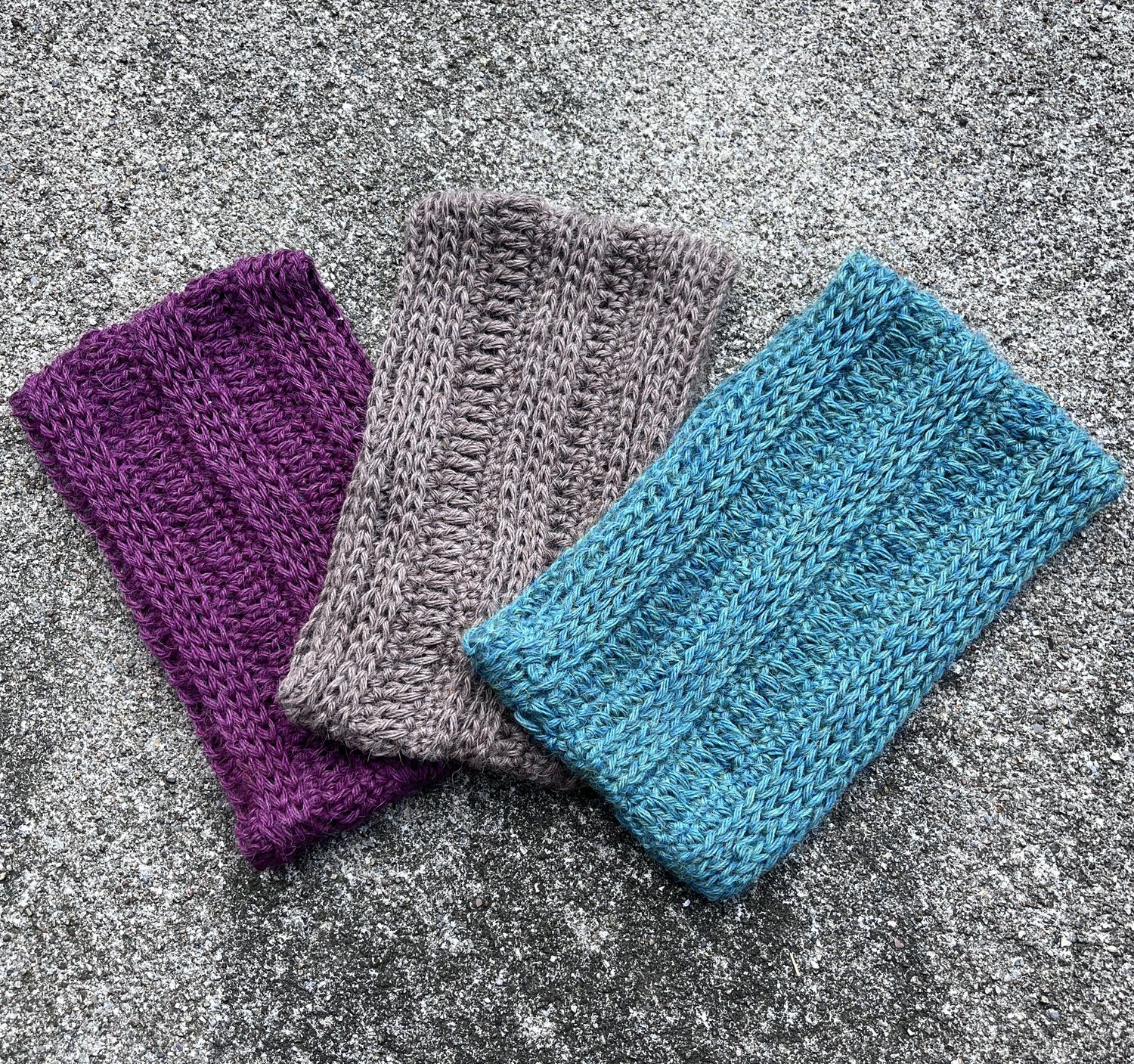 Hand Crocheted 100% Alpaca Headband