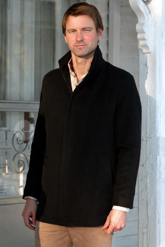 Black Label Alpaca Coat