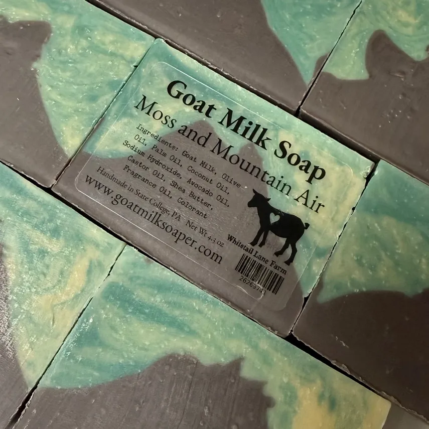 Moss and Mountain Air Goat Milk Soap