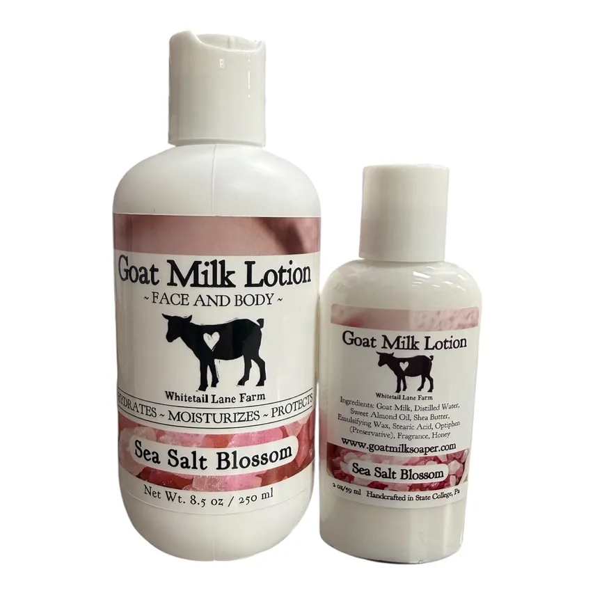 Goat Milk Lotion - Sea Salt Blossom