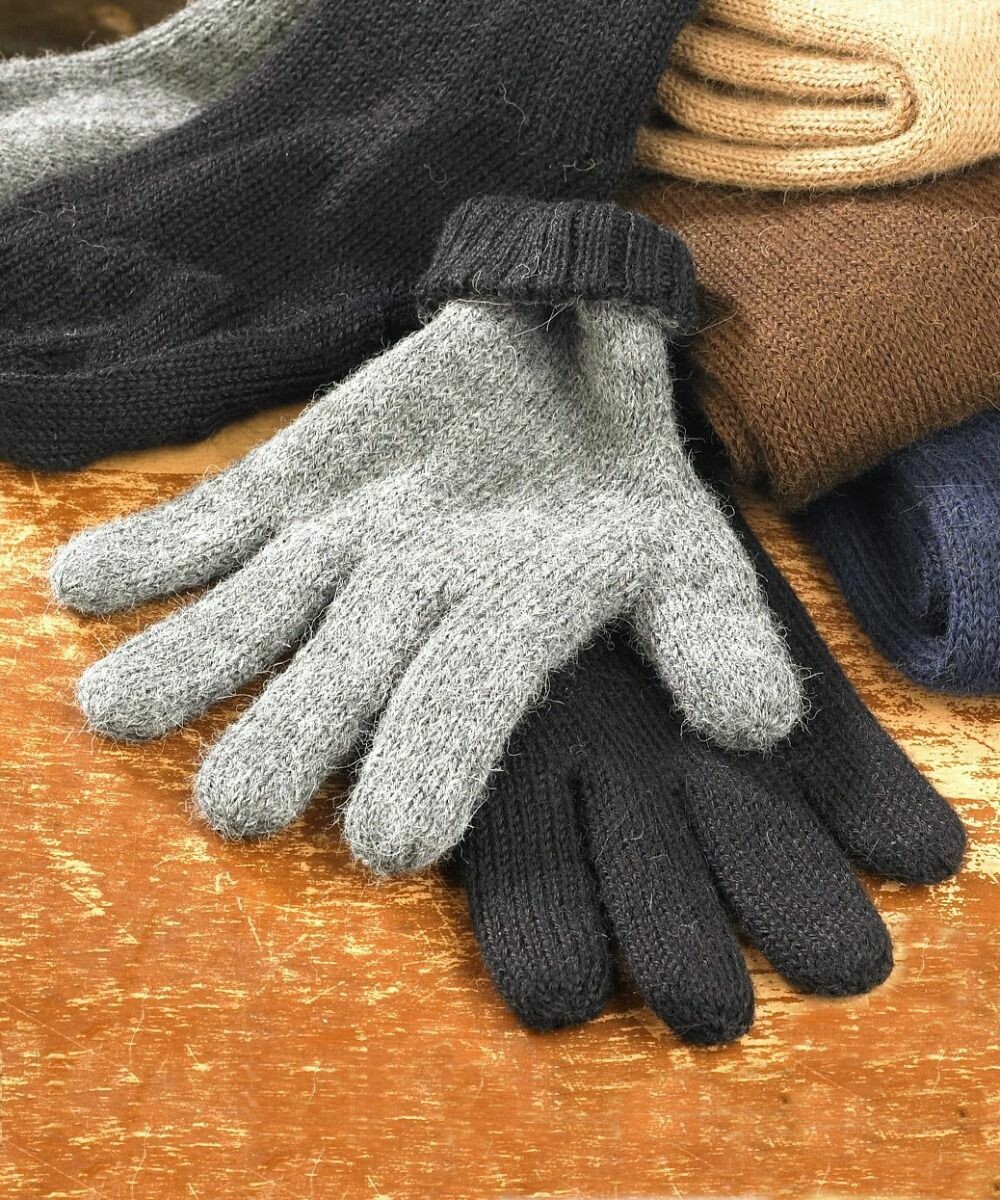 Reversible Alpaca Gloves