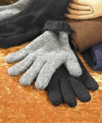 Reversible Alpaca Gloves