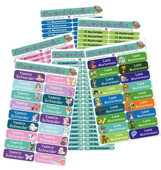 Namensticker - Klebesticker