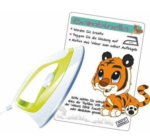 Velourmotive zum selbst Aufbügeln