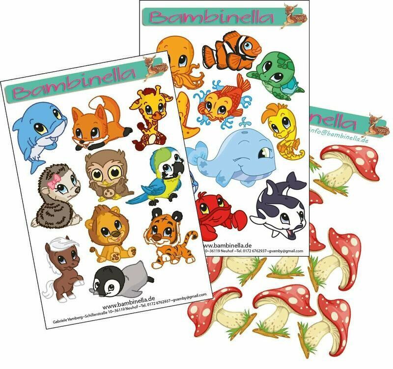 Klebesticker Stickerparade - Motivsticker