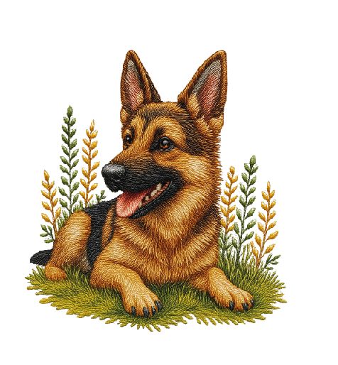 Aufbügler DTF in Stickereioptik