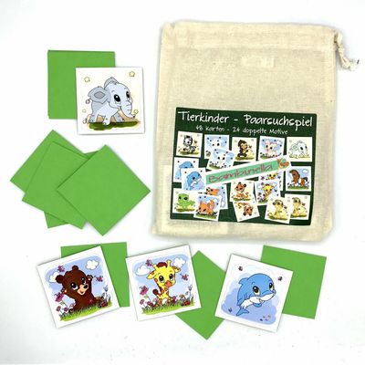 Bambinella® Paarsuchspiel - Tierbabys