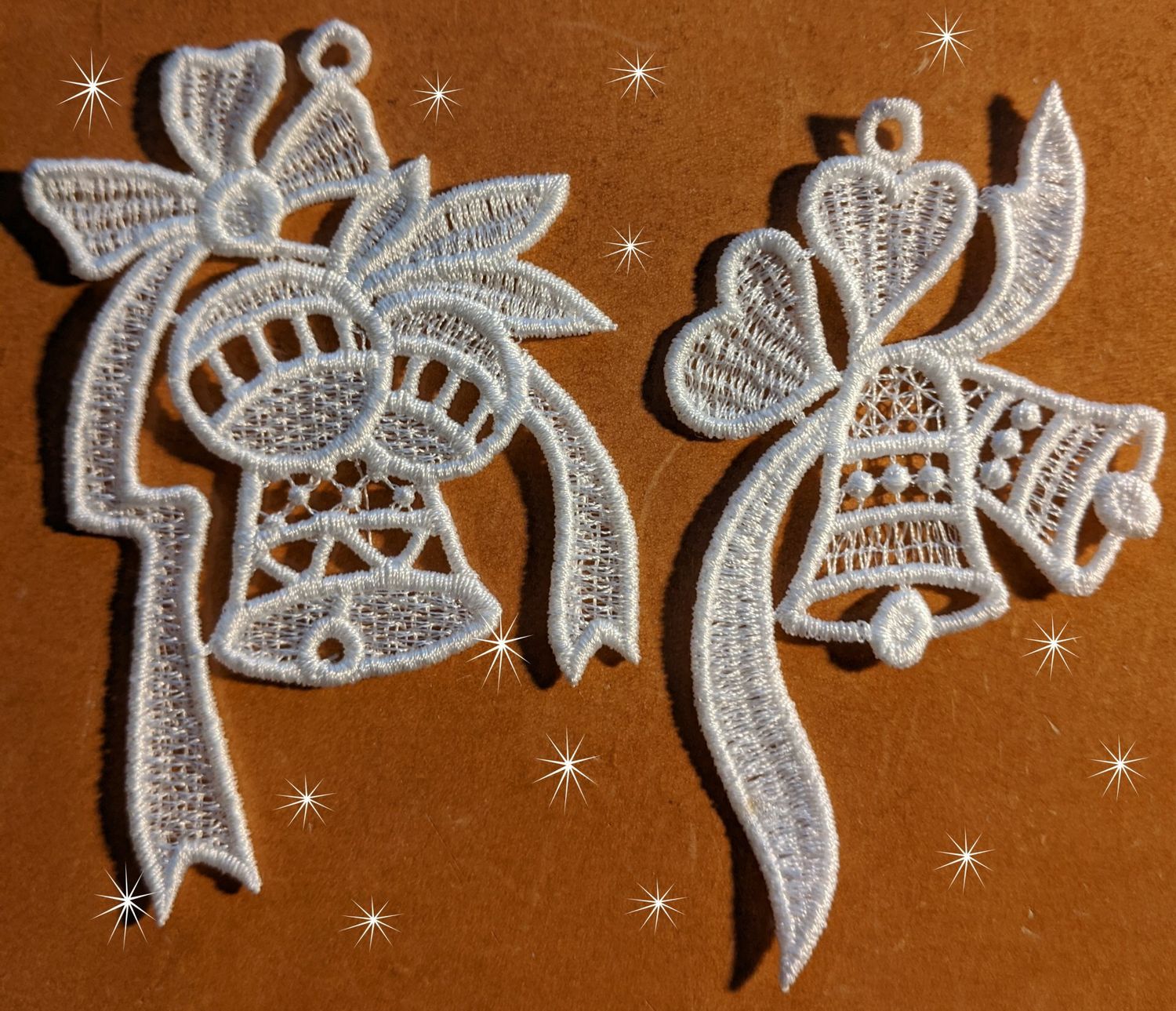 Baumhänger gestickt