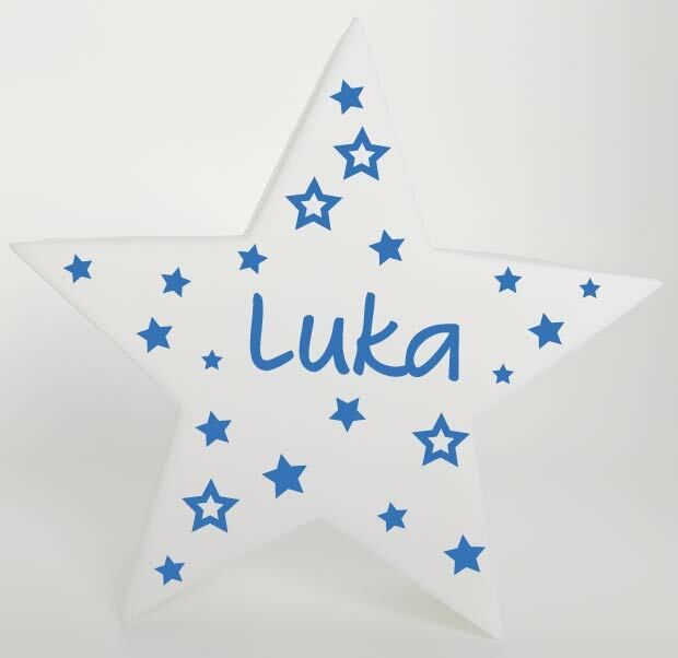 LED Stern Dekolicht - personalisiert