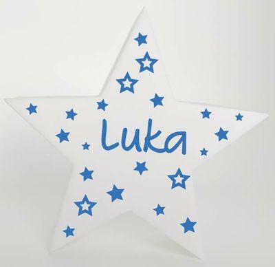 LED Stern Dekolicht - personalisiert