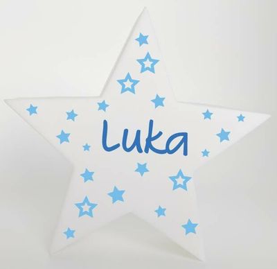 LED Stern Dekolicht - personalisiert