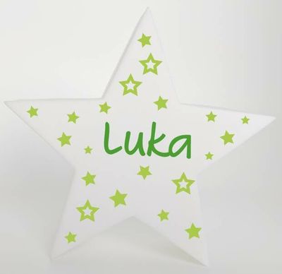 LED Stern Dekolicht - personalisiert