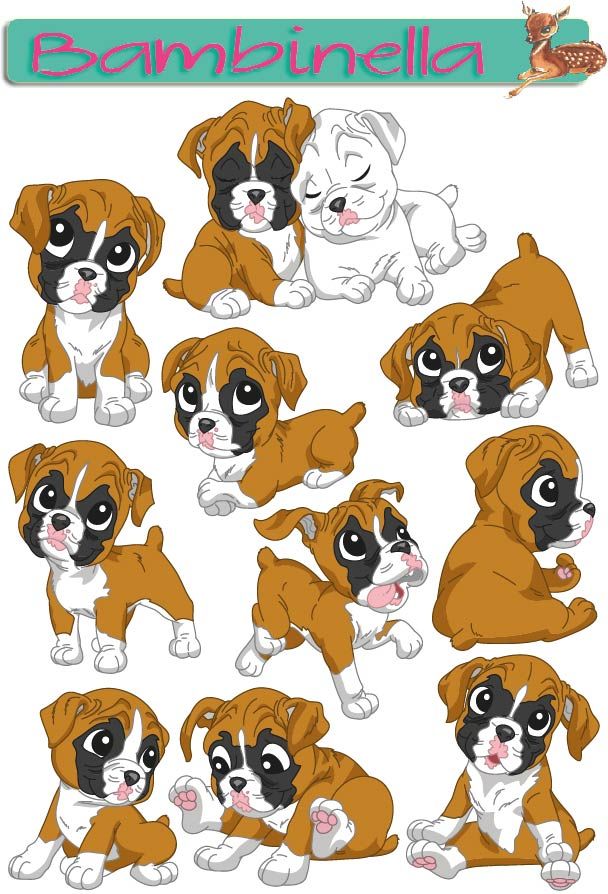 Stickerparade - Boxer - 10 Sticker