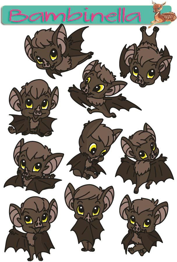 Stickerparade - Fledermaus - 10 Sticker