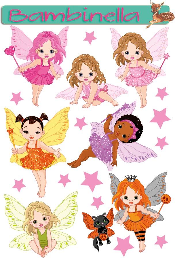 Stickerparade - Feen - 10 Sticker