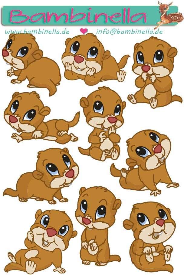 Stickerparade - Murmeltier - 10 Sticker