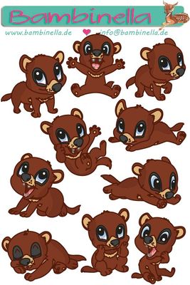 Stickerparade - Tasmanischer Teufel - 10 Sticker