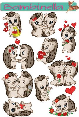 Stickerparade - Valentin Igel - 10 Sticker