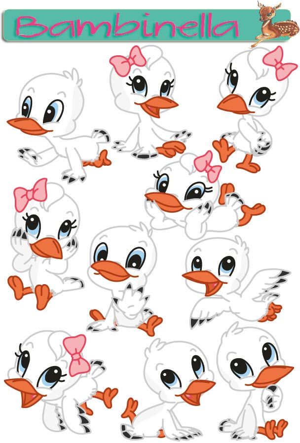 Stickerparade - Storch - 10 Sticker