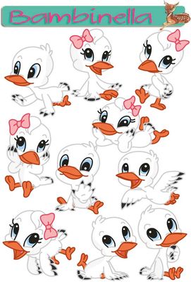 Stickerparade - Storch - 10 Sticker