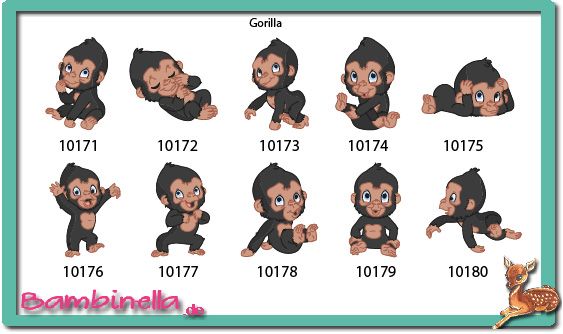 Bügelbild  Velour/Flock Bügelapplikation: Gorilla