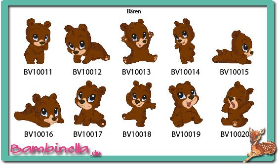 Bügelbild  Velour/Flock Bügelapplikation: Baby Bär