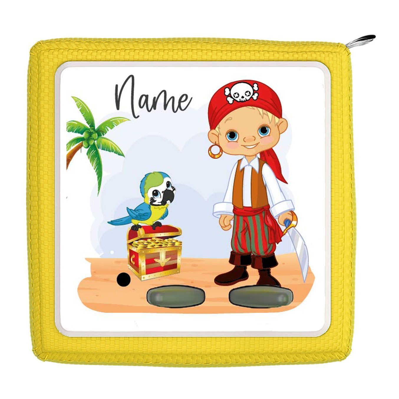 Toniebox Schutzfolie  - personalisierbar | Pirat mit Schatz