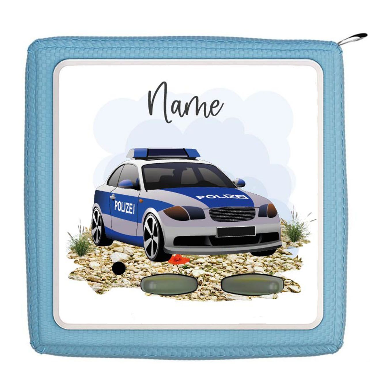 Toniebox Schutzfolie  - personalisierbar | Polizeiauto