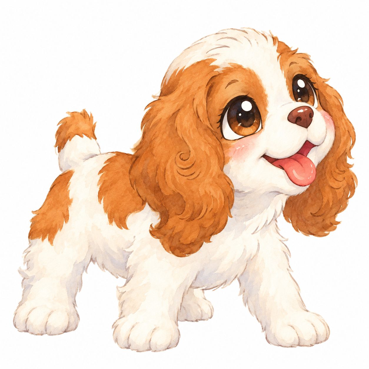 DTF - Cocker Spaniel – kleiner Welpe mit treuem Blick
