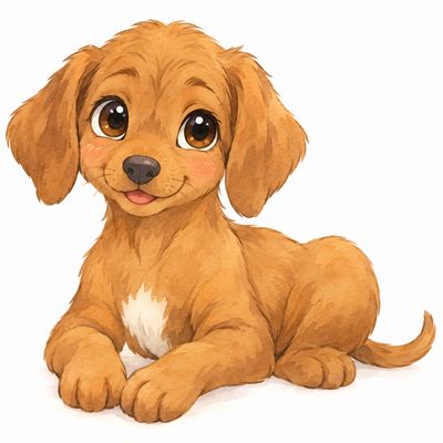 DTF - Rhodesian Ridgeback – süßer liegender Hundewelpe