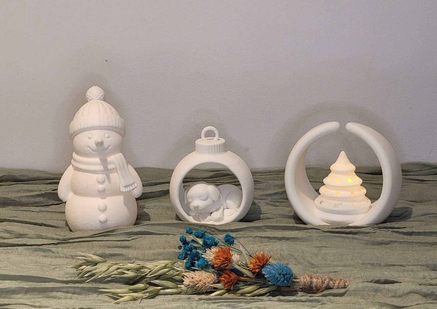 Kerstornamenten incl led licht