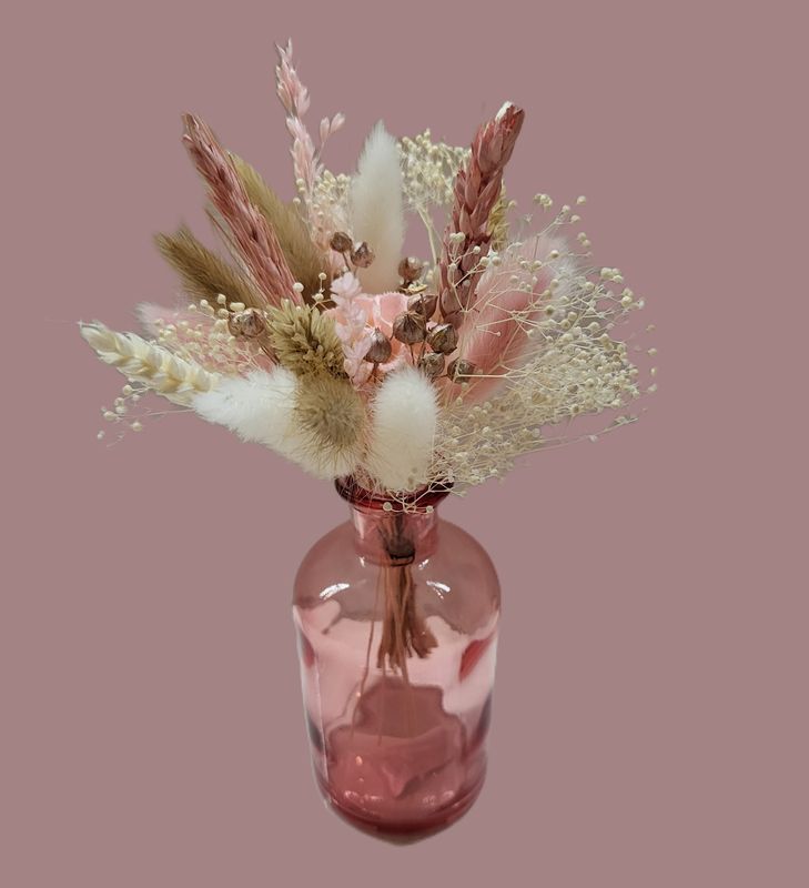 Prachtig boeketje - natural pink