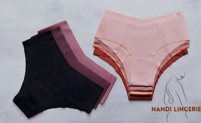 ​Pack de 7 Culottes Midi Invisible Sans Couture – Confort et Élégance en 7 Couleurs