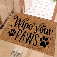 Coir Mat Whipe Your Paws