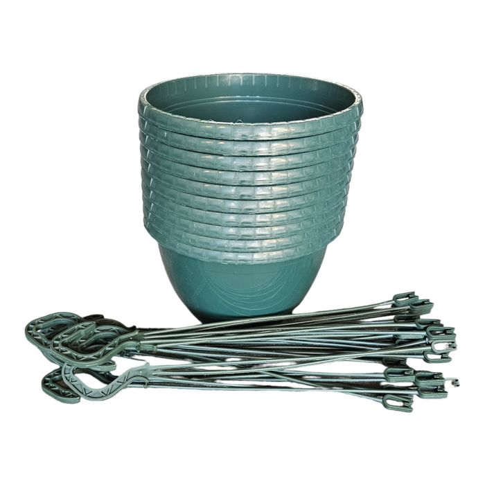 Hanging Basket 25cm Green