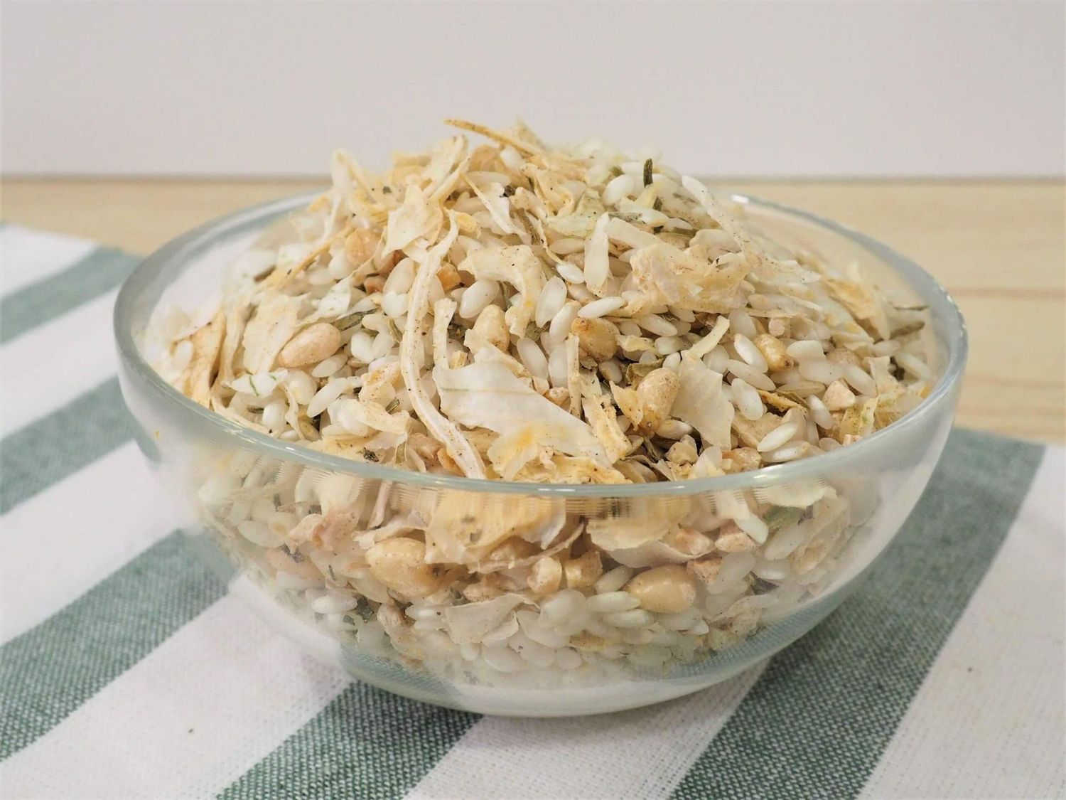 Risotto de Albahaca y Frutos Secos