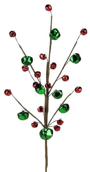 Jingle Bell Spray Red/Green