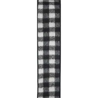 Buffalo Plaid Black/White #40x25yd
