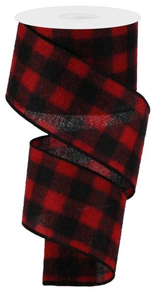 Flannel Buffalo Plaid B/R #40 50yd