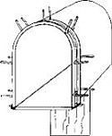Clamp mailbox frame/25 per box
