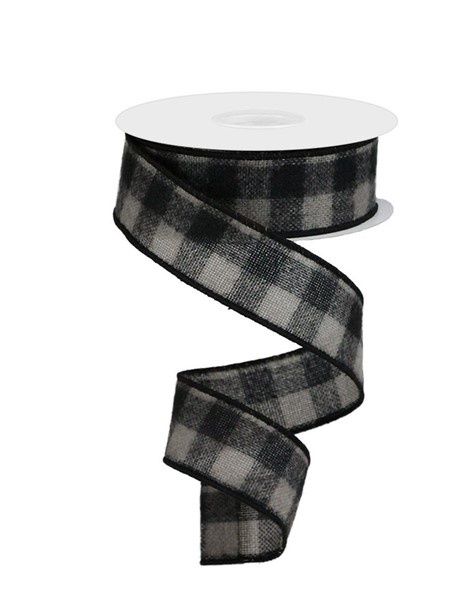 Fuzzy Flannel Black/Grey #9x100ft