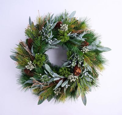 Mixed Pine/Cedar/Laurel Wreath