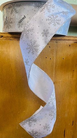 W Dreamz White/Silver  2.5"x50yd