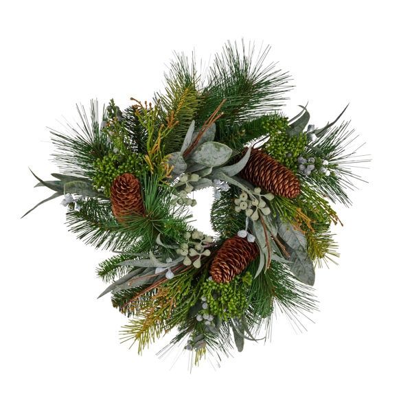 Mixed Pine/Cedar/Laurel Candle Ring