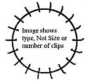 20 inch clamp rings/50 per box